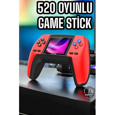 Gamepad 520 Retro Oyunlu Taşınabilir El Konsolu Atari