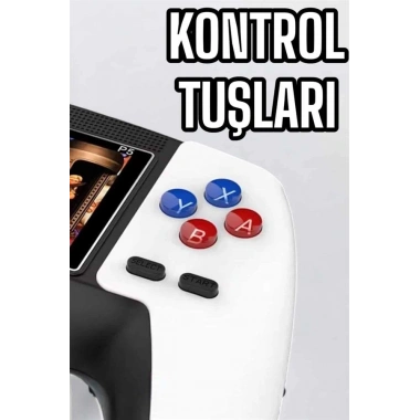 Gamepad 520 Retro Oyunlu Taşınabilir El Konsolu Atari