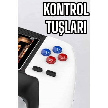 Gamepad 520 Retro Oyunlu Taşınabilir El Konsolu Atari