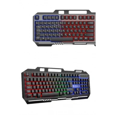Gaming Oyuncu Klavyesi Led Aydınlatmalı Mekanik Hisli
