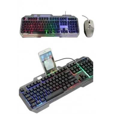 Gaming Oyuncu Klavyesi Led Aydınlatmalı Mekanik Hisli