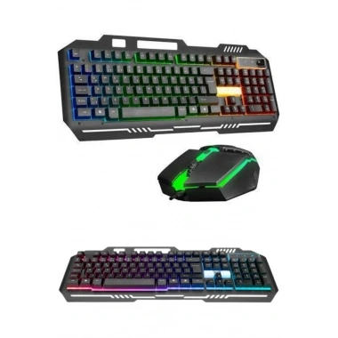 Gaming Oyuncu Klavyesi Led Aydınlatmalı Mekanik Hisli