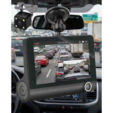 Gece Görüşlü Araç İçi Kamera Full HD Park Modlu