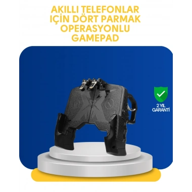 Gerçekçi Oyun Deneyimi Sunan Dört Parmak Mobil Gamepad