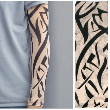 Giyilebilir Kol Ve Bacak Dövmesi 3D Baskılı 2 Adet Model 10