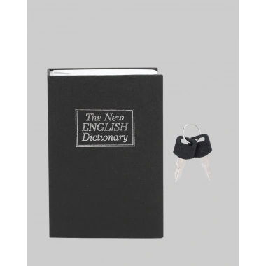 Gizli Kitap Kasa – Metal Gövdeli, Anahtarlı