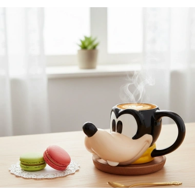 Goofy 3D Seramik Kupa Bardak
