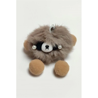 Gözlüklü Peluş Anahtarlık