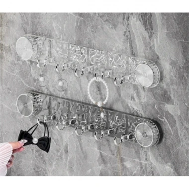 Güçlü Lüks Vantuzlu Askılık