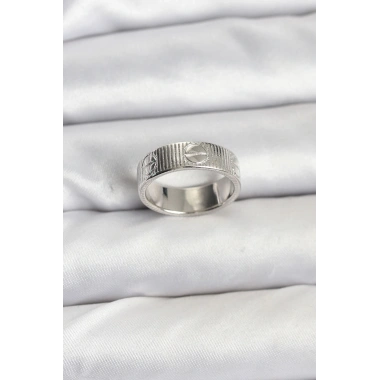 Gümüş Renk Model Kadın Yüzük