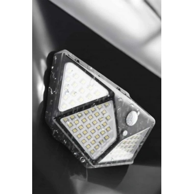 Güneş Enerjili Bahçe Aydınlatma Lambası Solar 100 Led Lamba