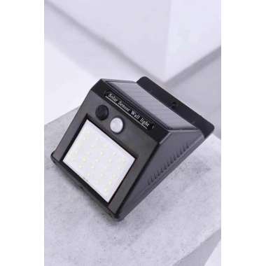 Güneş Enerjili Bahçe Lambası Solar Gece Aydınlatma Sensörlü Lamba