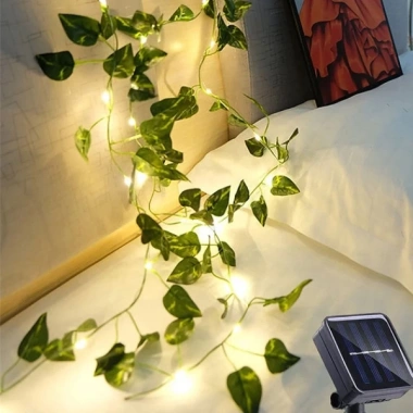 Güneş Enerjili Sarmaşık Led Dekor 5 Metre