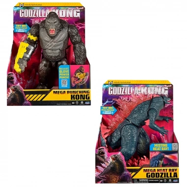 GxK Godzilla Kong Mega Figür Mega Figür 33 cm