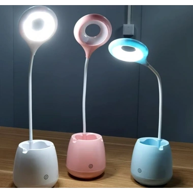 Halka LED USB Şarjlı Masa Lambası