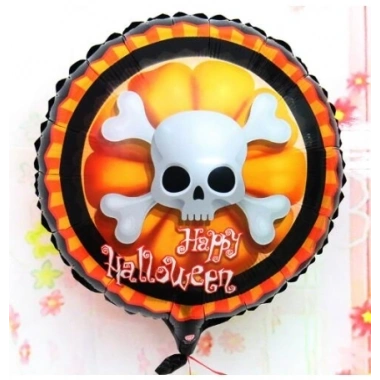 Halloween Kuru Kafa Folyo Balon 18 inç