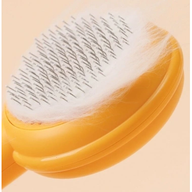 Hamburger Şekilli Otomatik Temizlenen Evcil Hayvan Fırçası