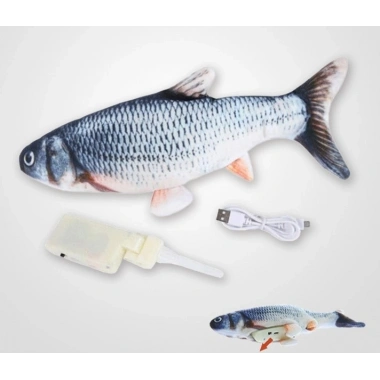 Hareketli Balık Kedi Oyuncağı Şarjlı