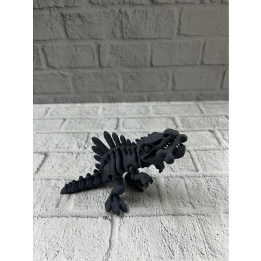 Hareketli Dinazor Figürü Dekoratif Oyuncak – Siyah Tasarım