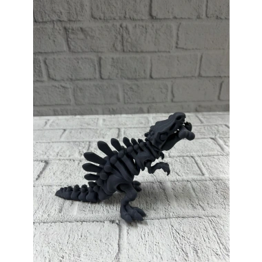 Hareketli Dinazor Figürü Dekoratif Oyuncak – Siyah Tasarım