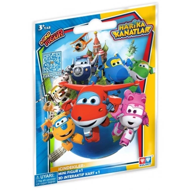 Harika Kanatlar Kartlı Mini Figür Sürpriz Paket