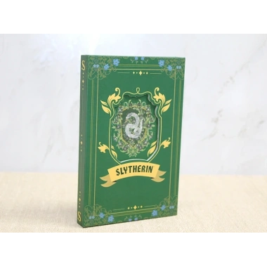 Harry Potter Slytherin Deri Defter