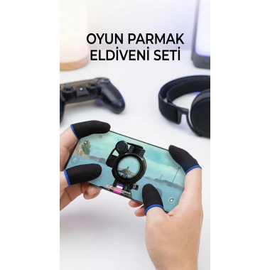 Hassas Kontrol Sunan Dayanıklı Oyuncu Parmaklık Eldiveni