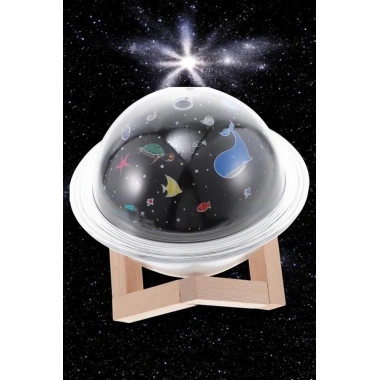 Hava Nemlendirici Projeksiyon Görünümlü USB Bağlantılı Aromaterapi