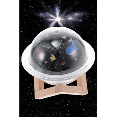 Hava Nemlendirici Projeksiyon Görünümlü USB Bağlantılı Aromaterapi