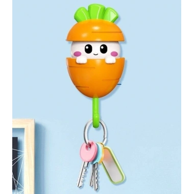 Havuç Tasarımlı Otomatik Açılan Yapışkanlı Askı