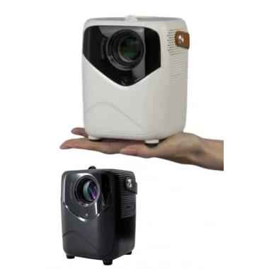 HD Ayaklı Portatif Projeksiyon Cihazı Bluetooth Wifi Akıllı Android İşlemcili