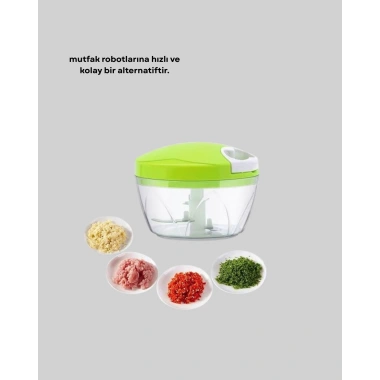 Hızlı Manuel Soğan Doğrayıcı Mutfak Aparatı