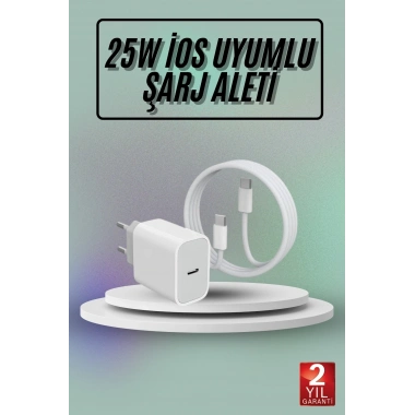 Hızlı Şarj Güç Adaptörü Şarj Aleti İOS Uyumlu 15/Pro/Pro Max