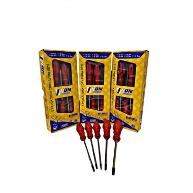 Hon 5 Parça Torx Tornavida Seti