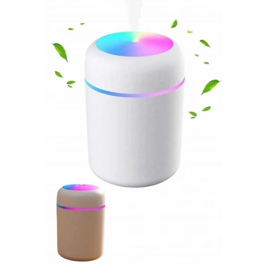 Humidifier LED Işıklı Mini Ortam Oda Kokusu Aromaterapi Buhardanlık