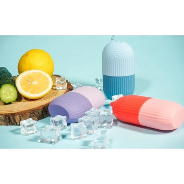 Ice Roller Buz Silindiri Terapi Etkili Yüz Masaj Ve Cilt Bakım Aleti (5468)