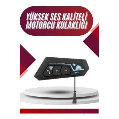 Intercom Bluetooth Kask Kulaklık Motosiklet Kulaklık 5.0 Bluetooth