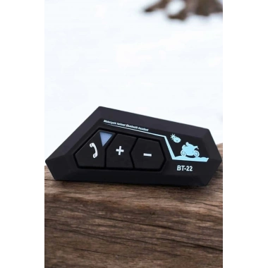 İnterkom Intercom Kask Kulaklık Bt22 Bluetooth Motosiklet Kulaklık 5.0 Bluetooth