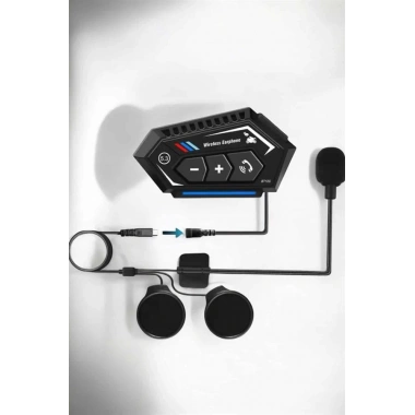 İnterkom Intercom Kask Kulaklık Bt22 Bluetooth Motosiklet Kulaklık 5.0 Bluetooth