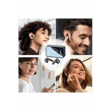 İos Android Uyumlu Bluetooth Kulaklık Kablosuz Kulaklık Yüksek Basslı