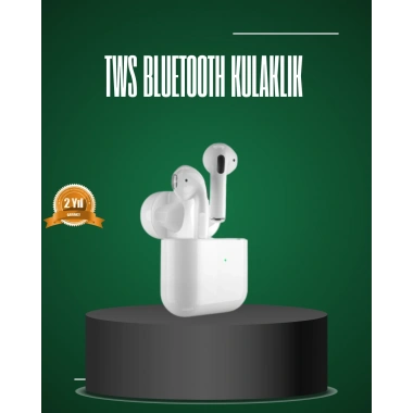 iPhone Pro ve Pro Max Uyumlu TWS Bluetooth Kulaklık Gürültü Engelleyici