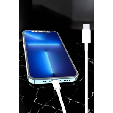 Iphone Uyumlu İOS Uyumlu Lightning Hızlı Şarj Tye C Lightning Şarj Kablosu