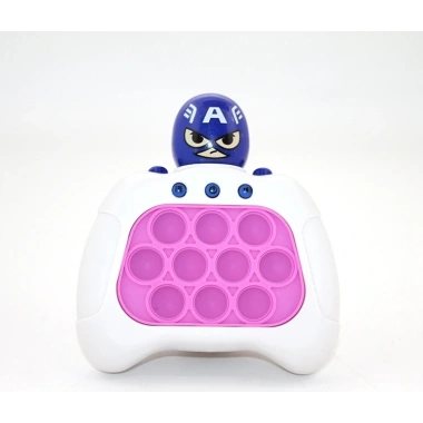Işıklı Müzikli Pop-It Captain America Tasarımlı