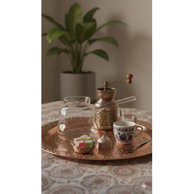 Isıya Dayanıklı Cam Cezve 400 ml-ASM0540