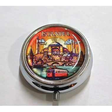 İstanbul Temalı İlaç Kutusu - Model 1