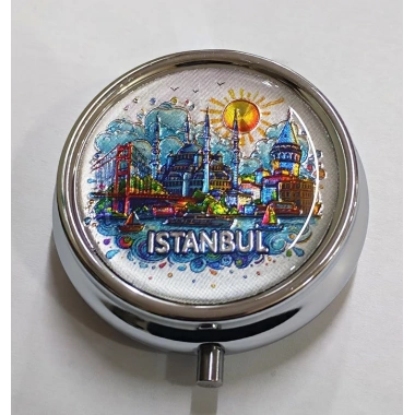 İstanbul Temalı İlaç Kutusu - Model 2