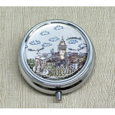 İstanbul Temalı İlaç Kutusu - Model 6