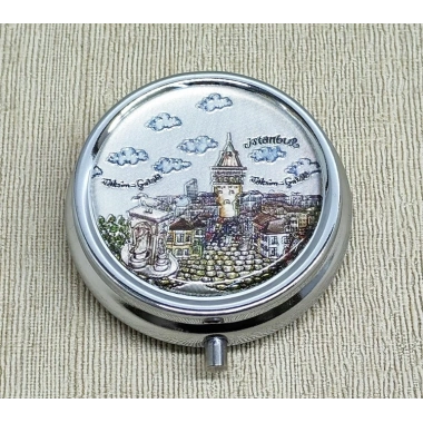 İstanbul Temalı İlaç Kutusu - Model 6