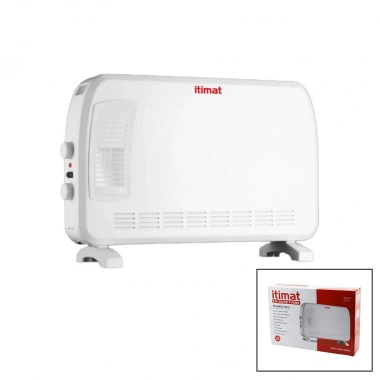 İTİMAT CH-2020B BÜYÜK BOY KONVEKTÖR ISITICI - SOBA ELEKTRİKLİ TURBO ISITMA 3-KADEME ISI AYARLANABİLİR TERMOSTAT=750-1250-2000W (5468)