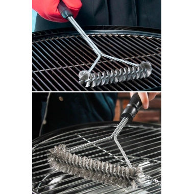 Izgara Tel Temizlik Fırçası